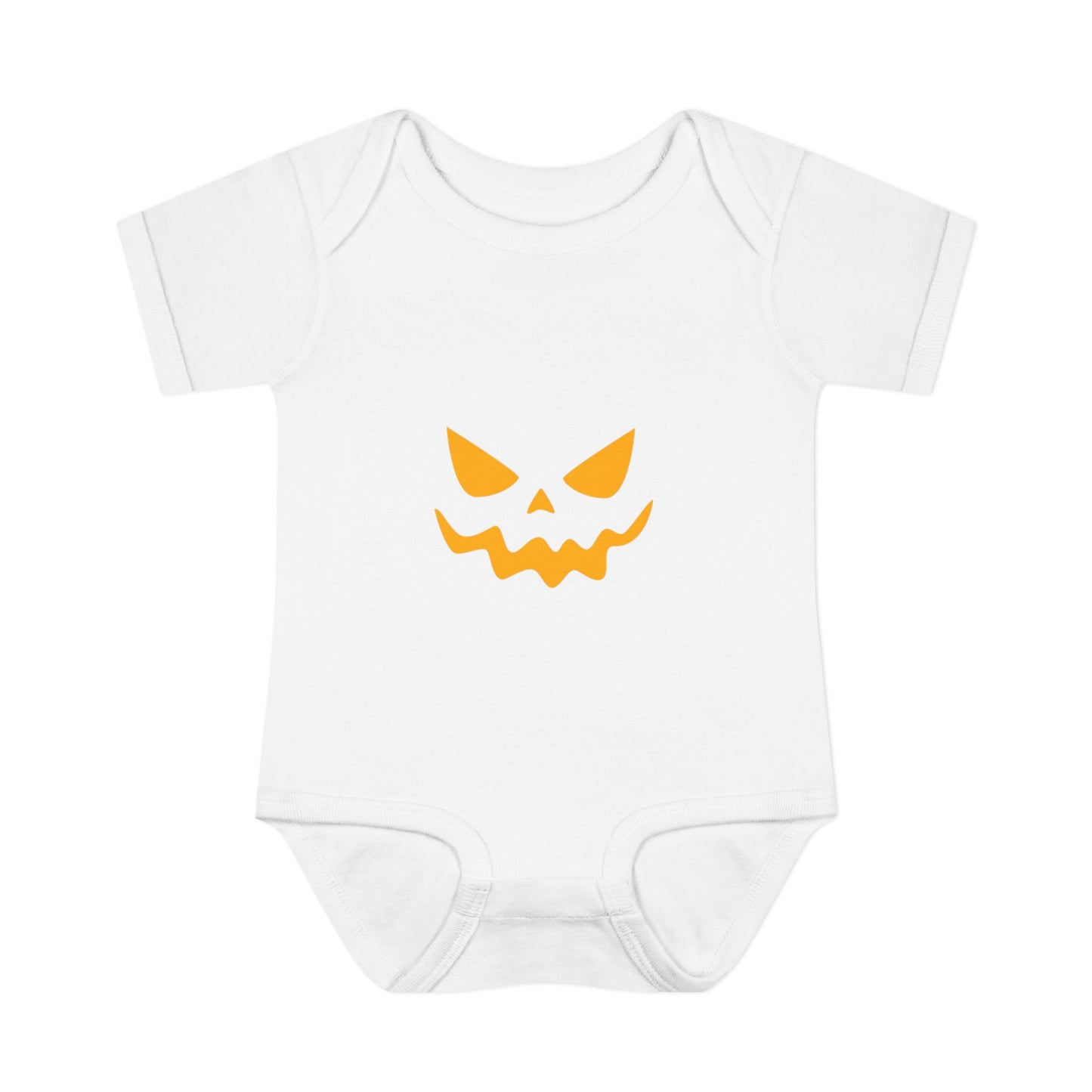 Halloween Graphic Infant Bodysuit (Orange)