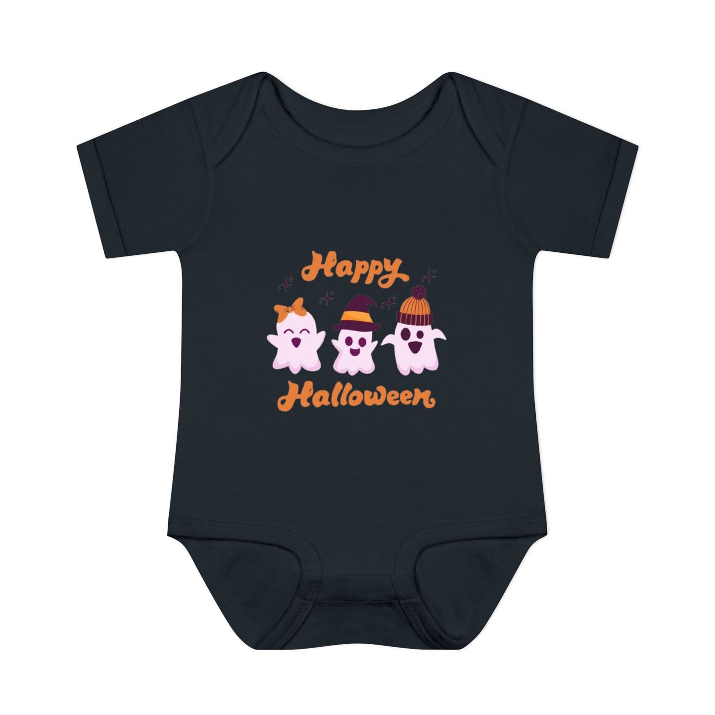 Infant Bodysuit Happy Halloween Design