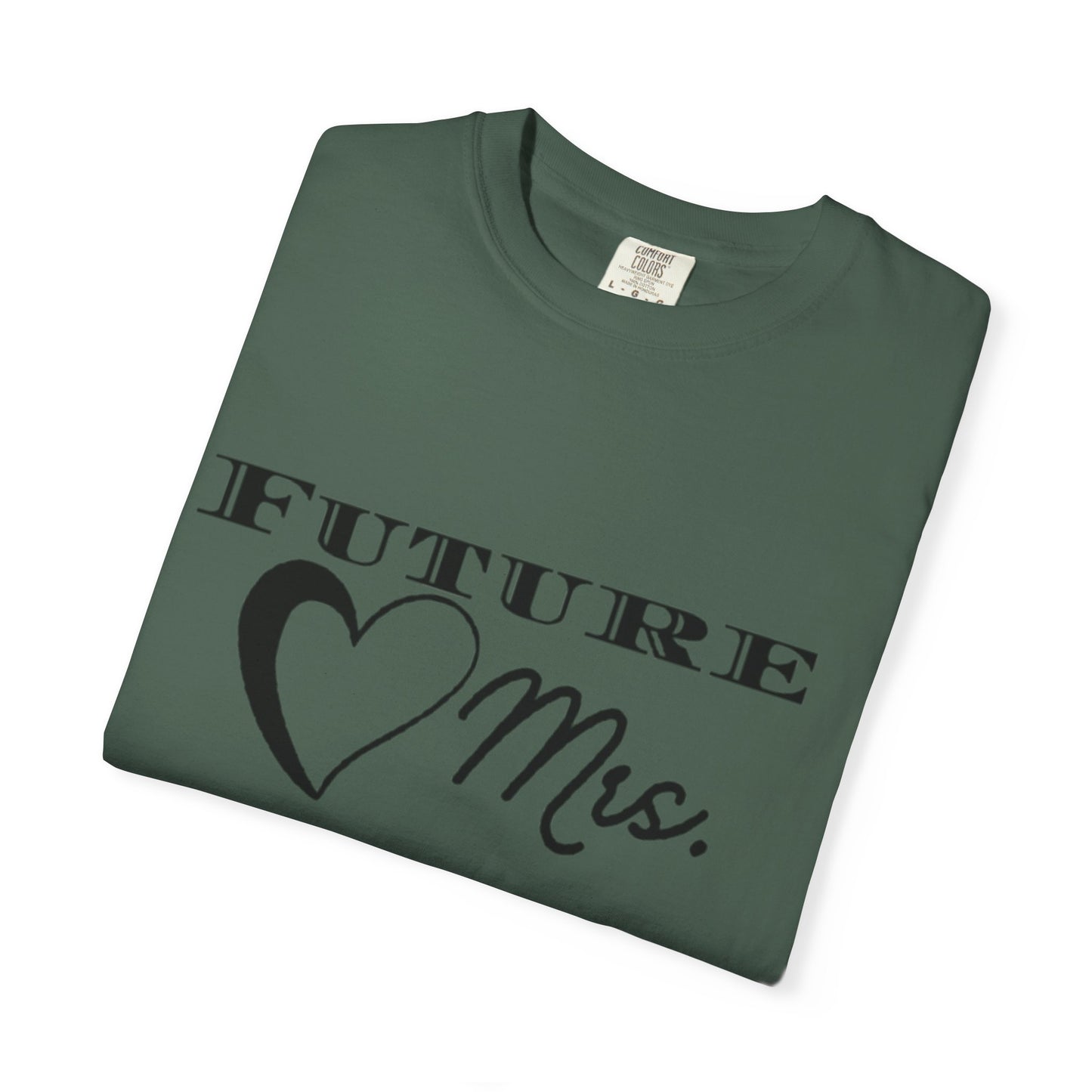 Future Mrs. Black Text T-shirt