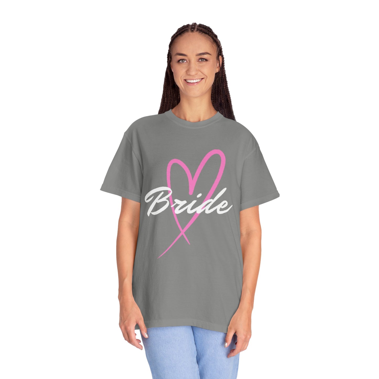Cute Bride T-Shirt white text