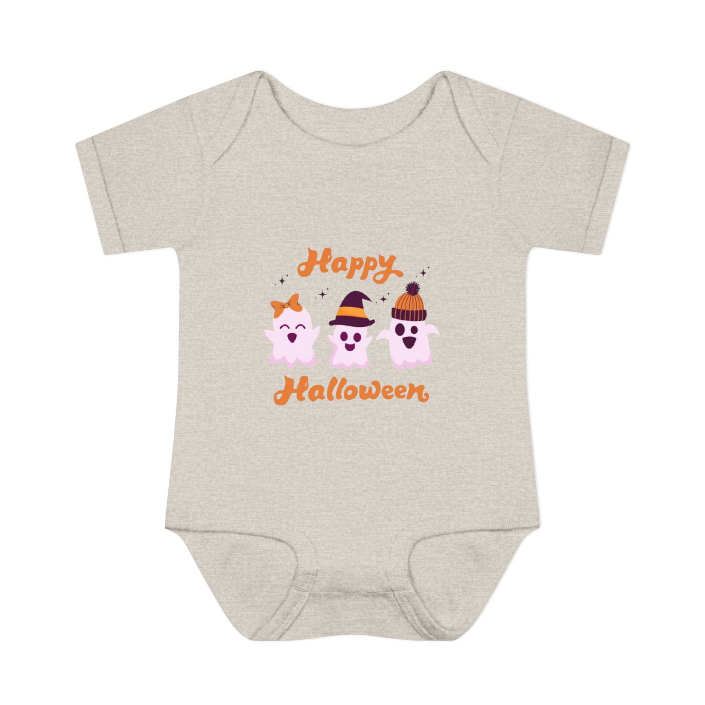 Infant Bodysuit Happy Halloween Design