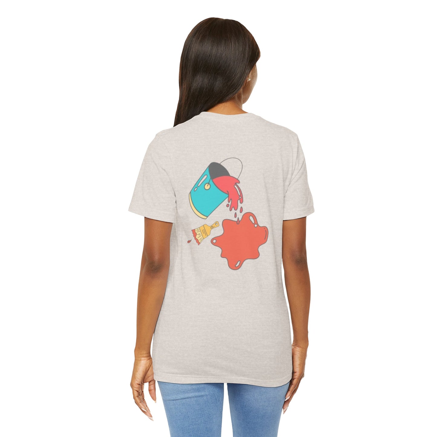 Pop Art Painbruch Tee