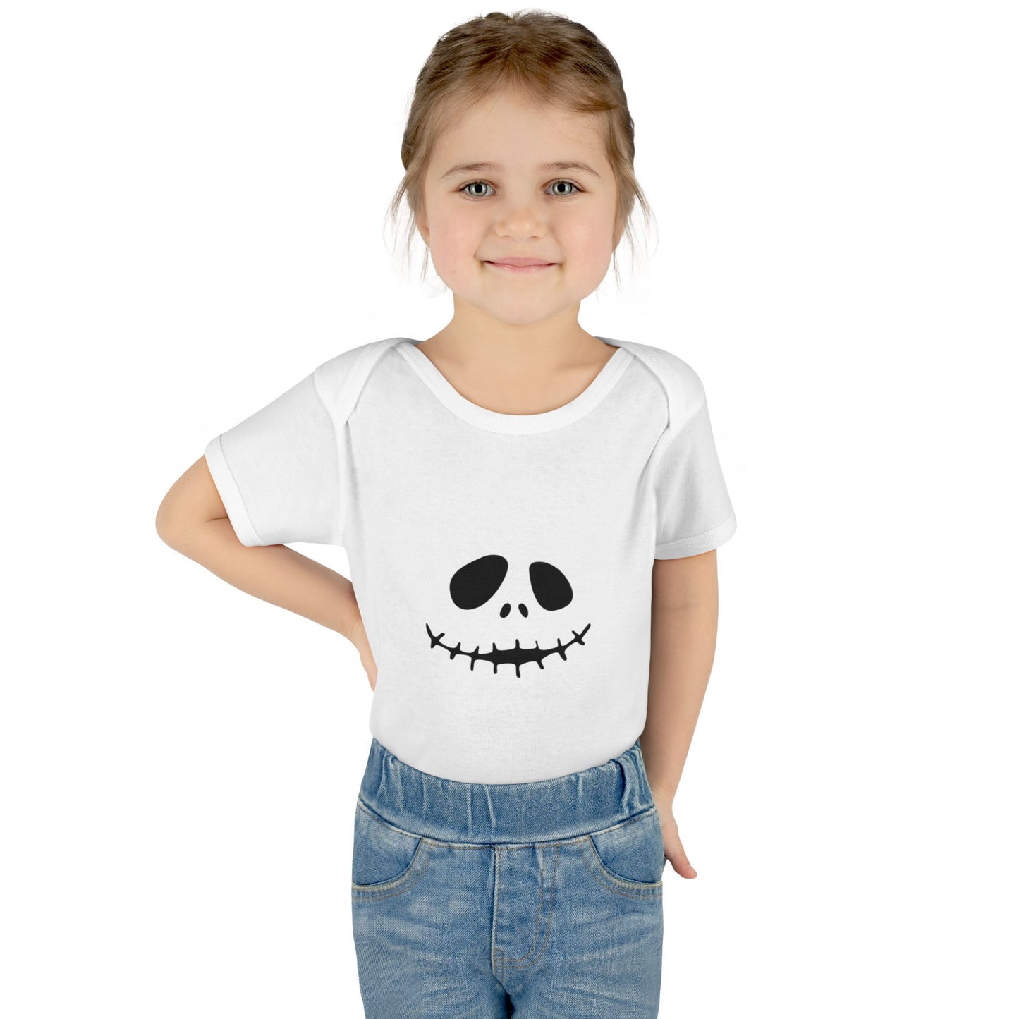 Jack Skellington Infant Bodysuit (Black)