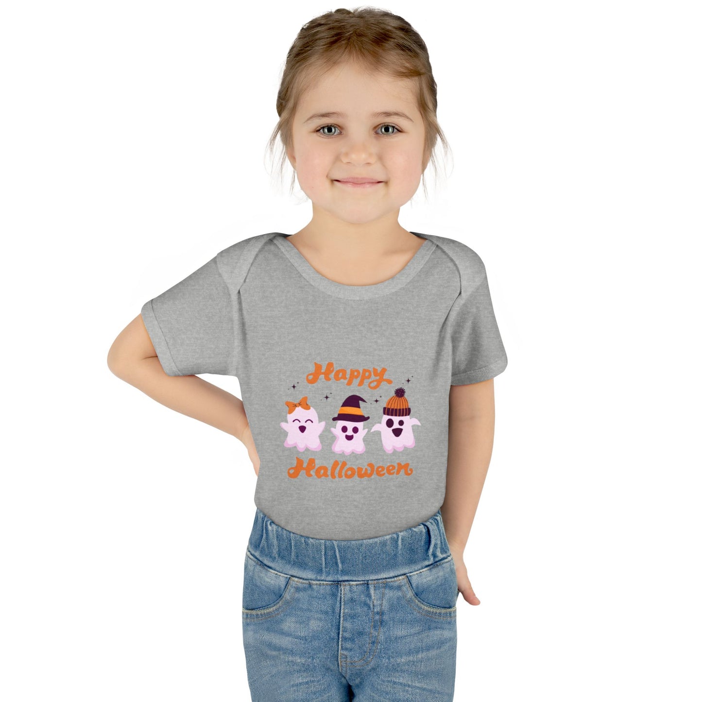 Infant Bodysuit Happy Halloween Design