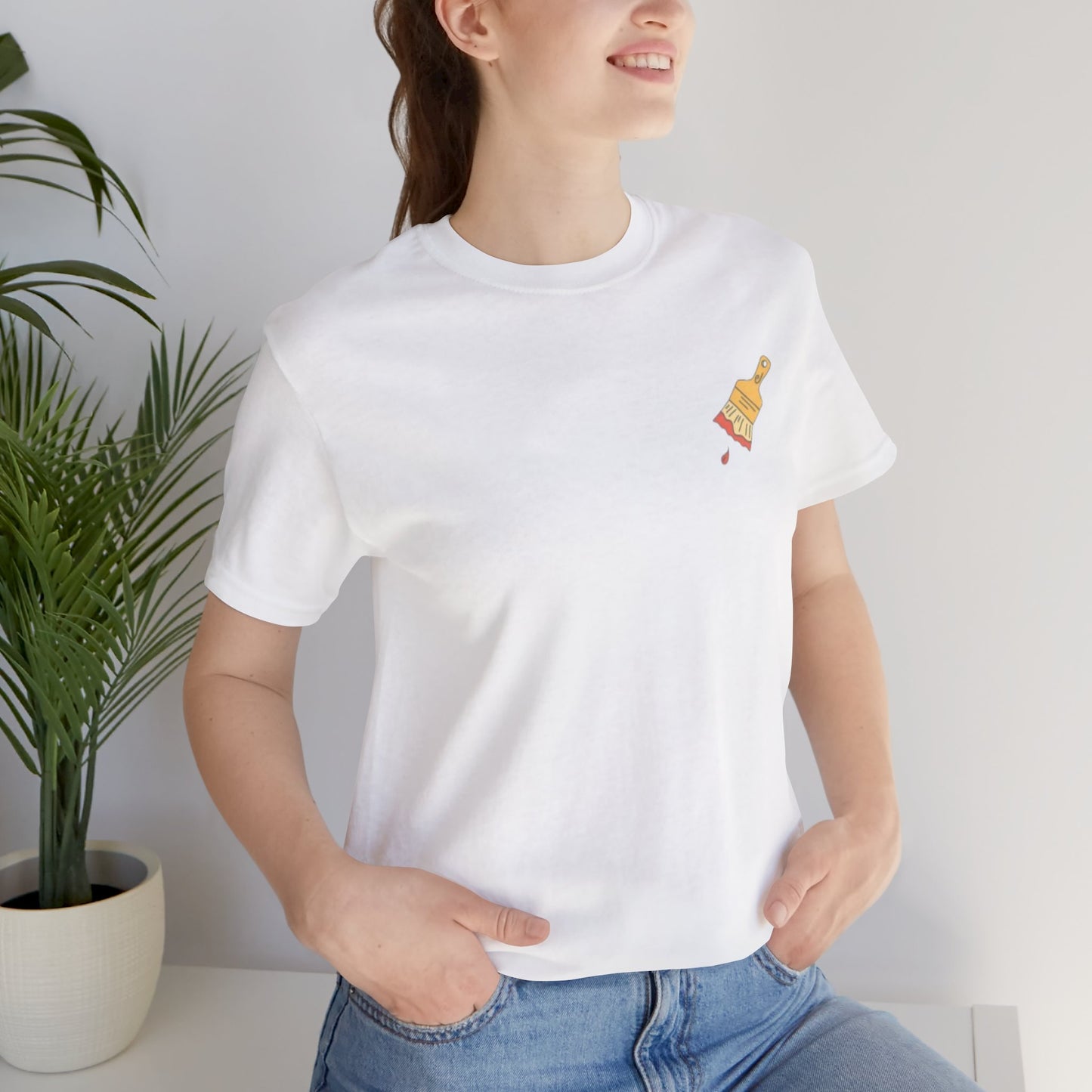 Pop Art Painbruch Tee