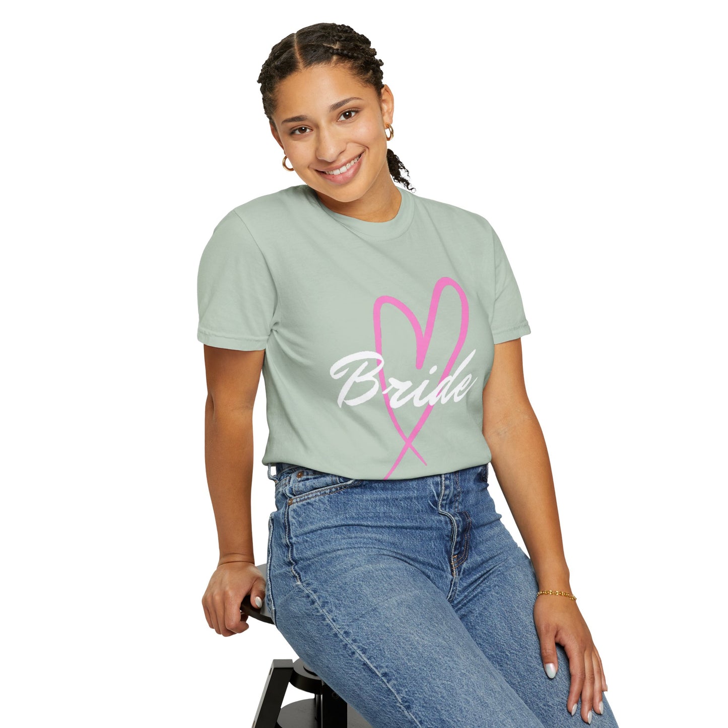 Cute Bride T-Shirt white text