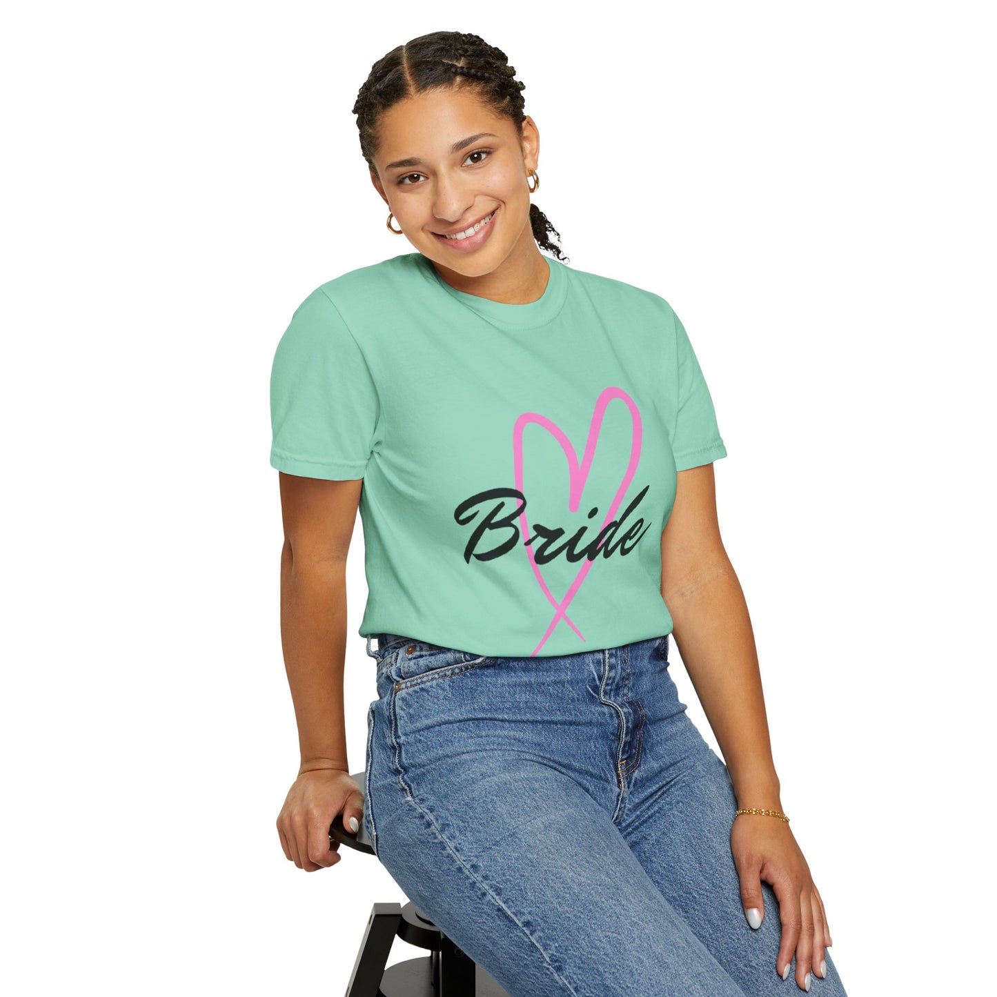 Cute Bride T-Shirt black text