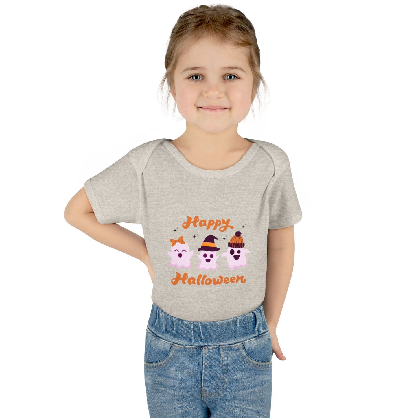 Infant Bodysuit Happy Halloween Design