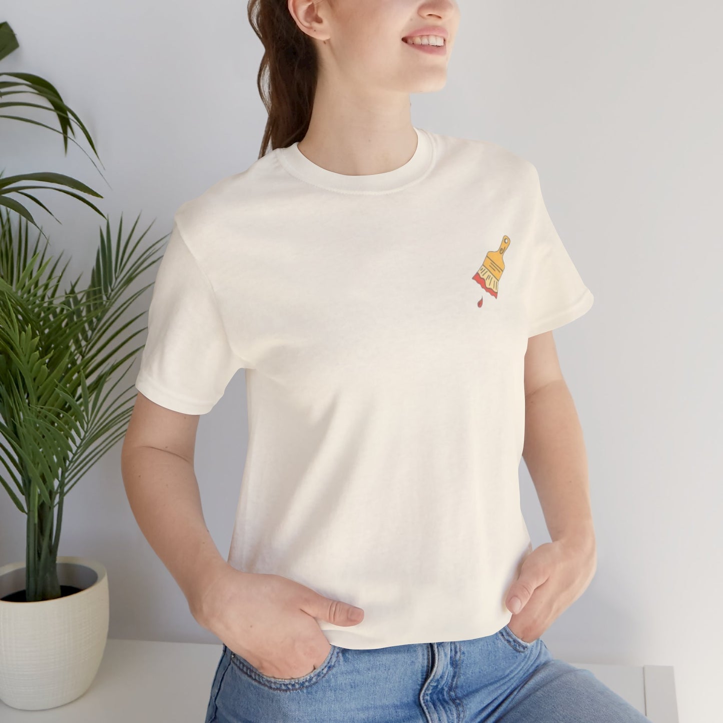 Pop Art Painbruch Tee