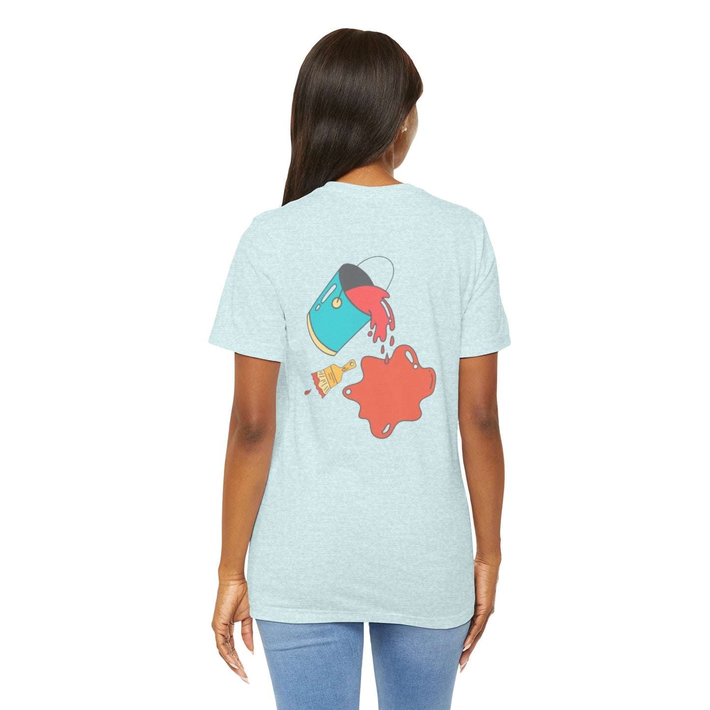 Pop Art Painbruch Tee
