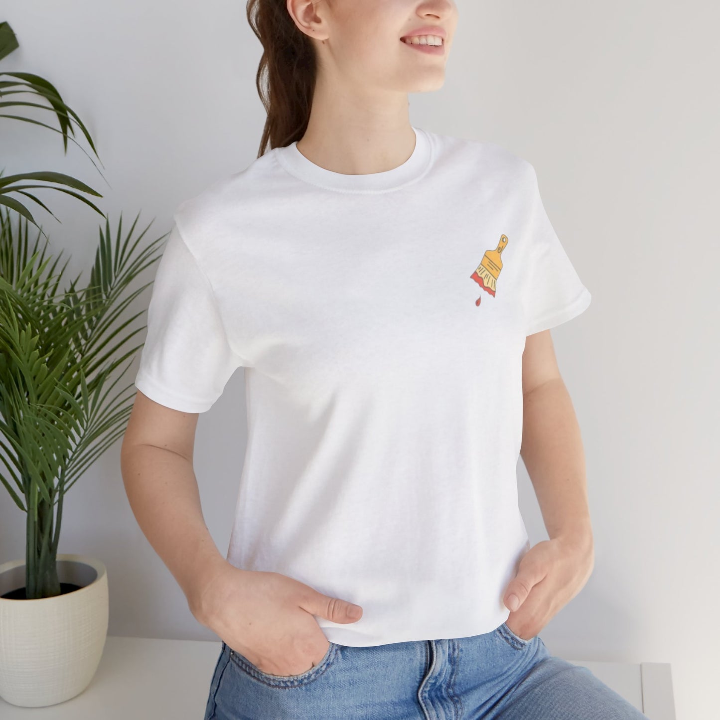 Pop Art Painbruch Tee