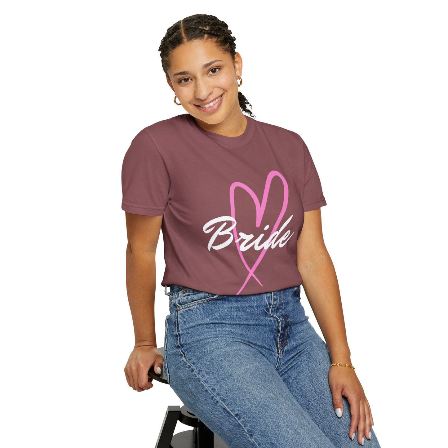 Cute Bride T-Shirt white text