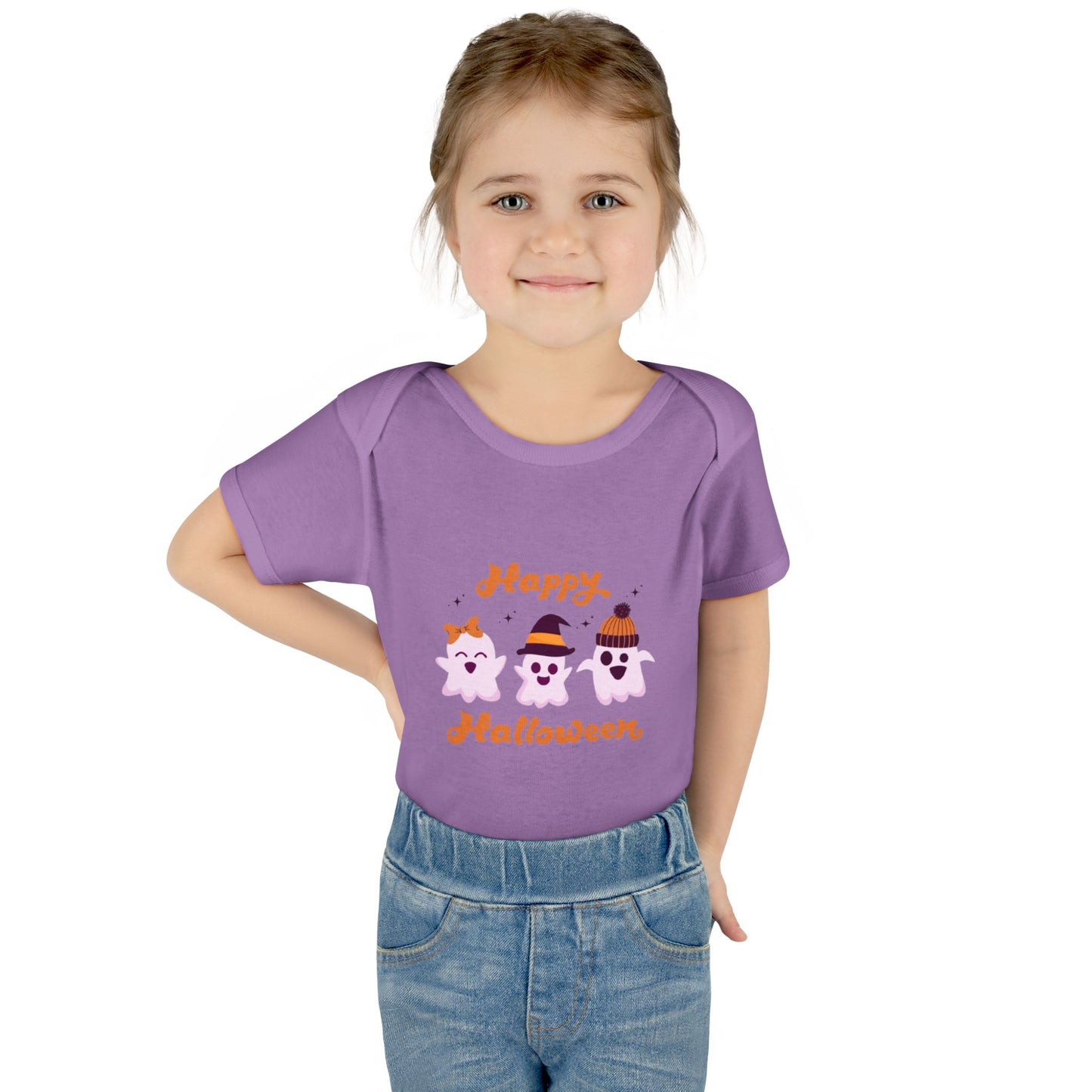 Infant Bodysuit Happy Halloween Design