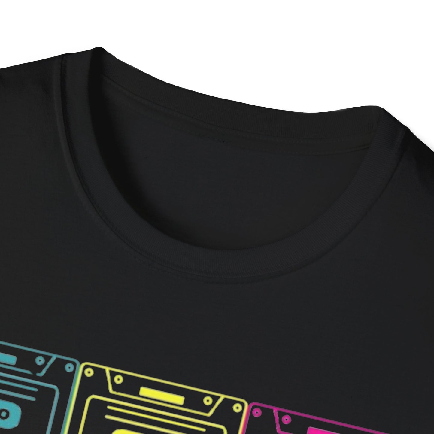 Retro Cassette Tape Unisex Softstyle T-Shirt