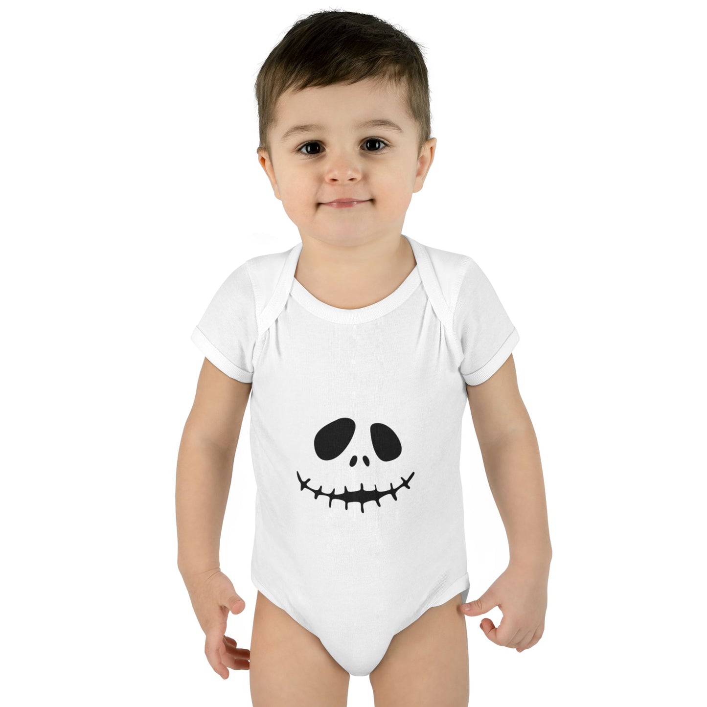 Jack Skellington Infant Bodysuit (Black)