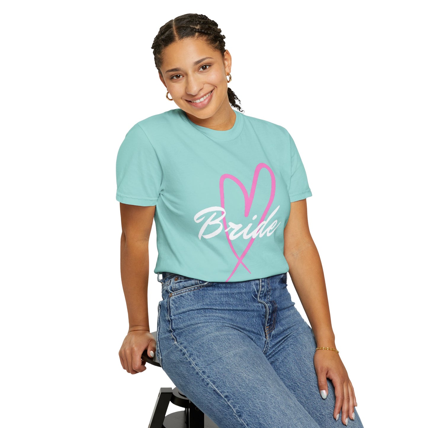 Cute Bride T-Shirt white text