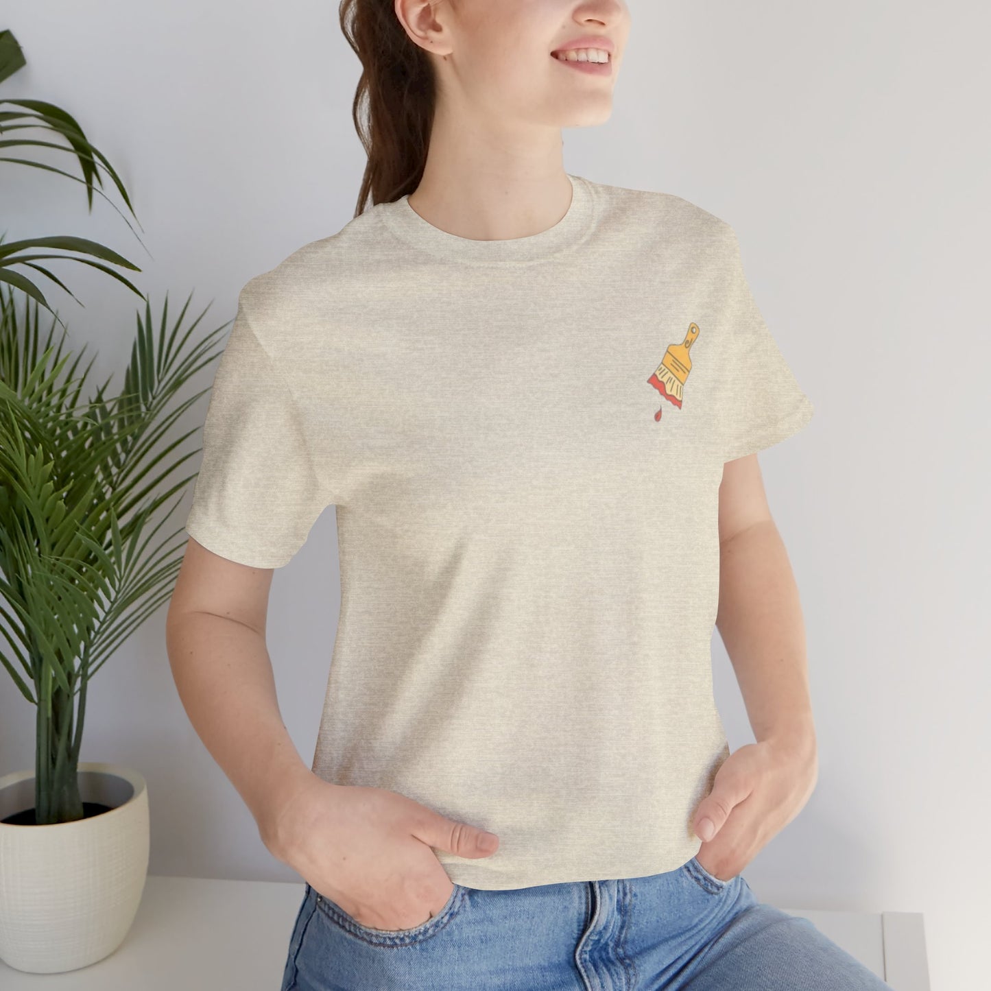 Pop Art Painbruch Tee