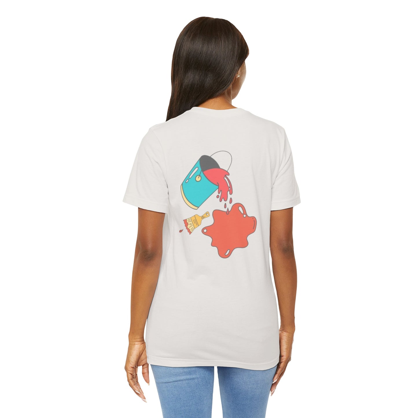 Pop Art Painbruch Tee