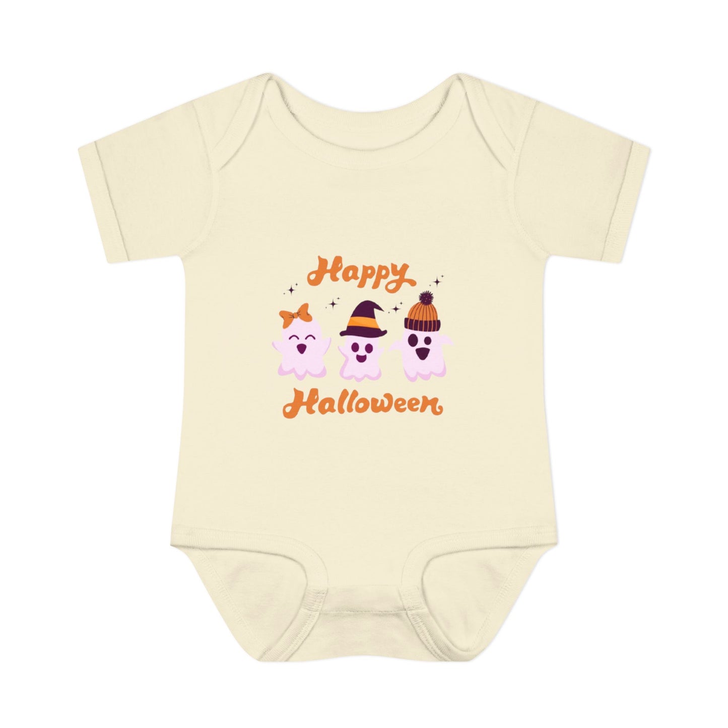 Infant Bodysuit Happy Halloween Design