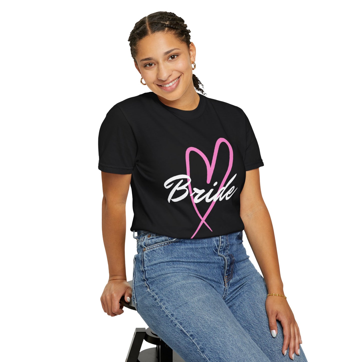 Cute Bride T-Shirt white text