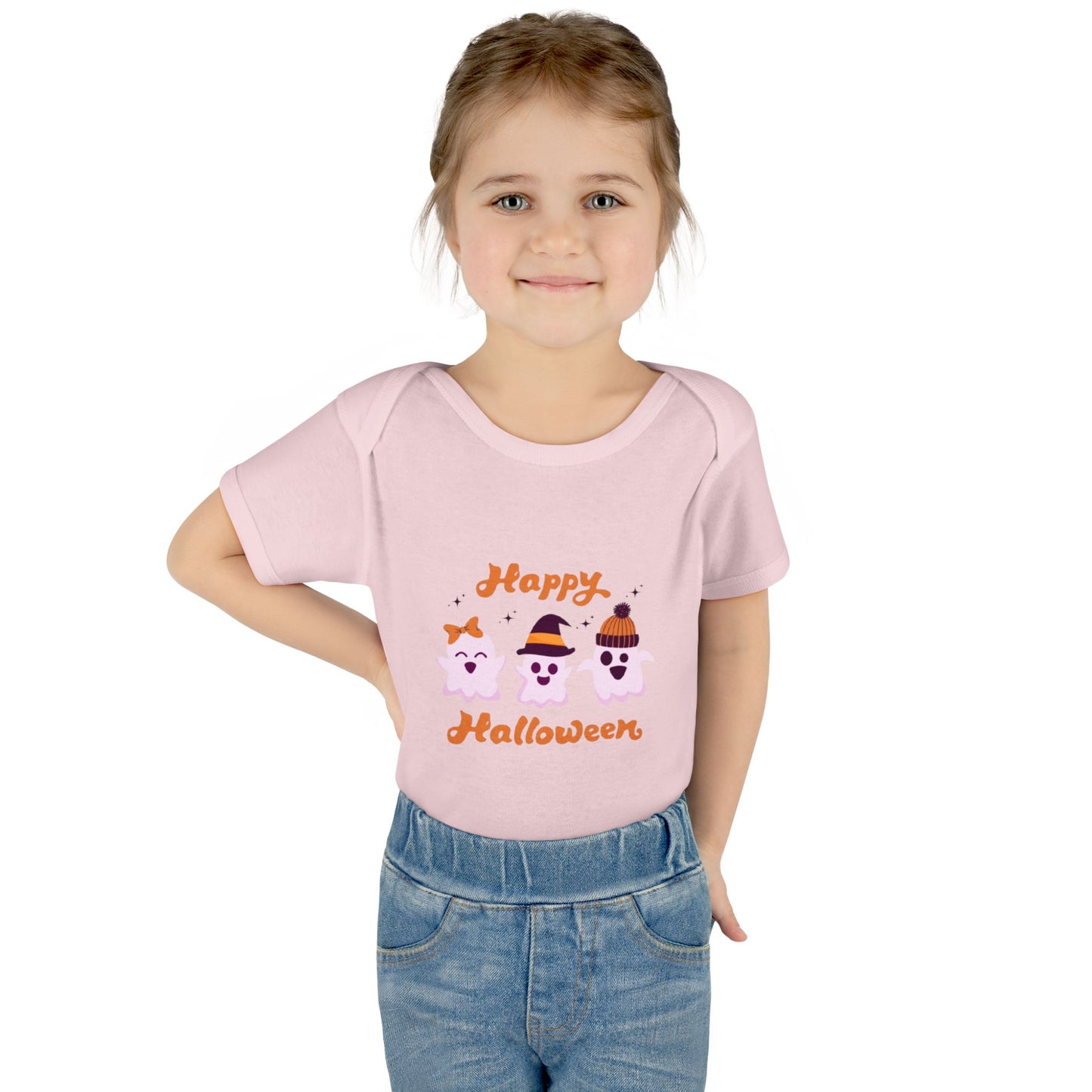 Infant Bodysuit Happy Halloween Design
