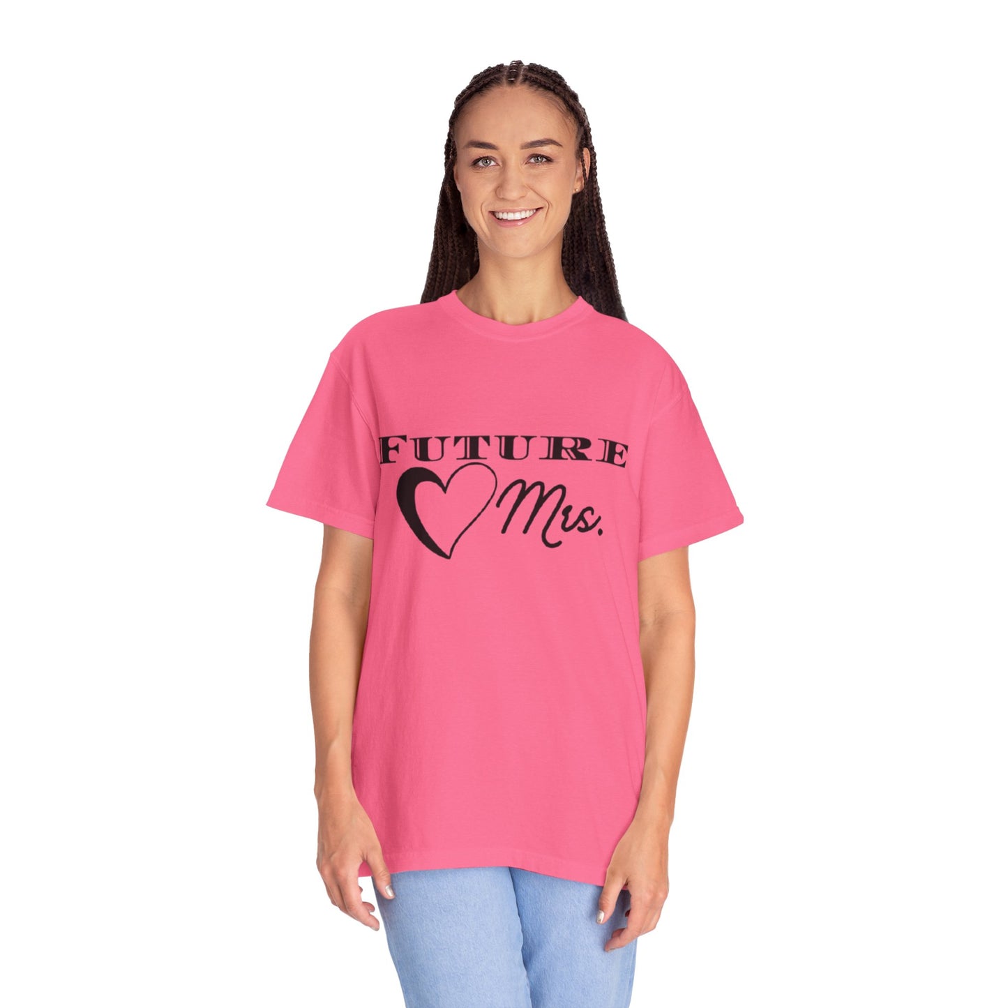 Future Mrs. Black Text T-shirt