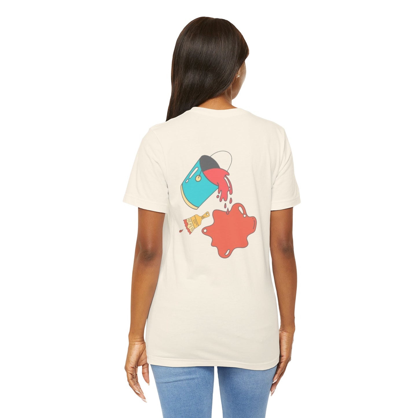 Pop Art Painbruch Tee