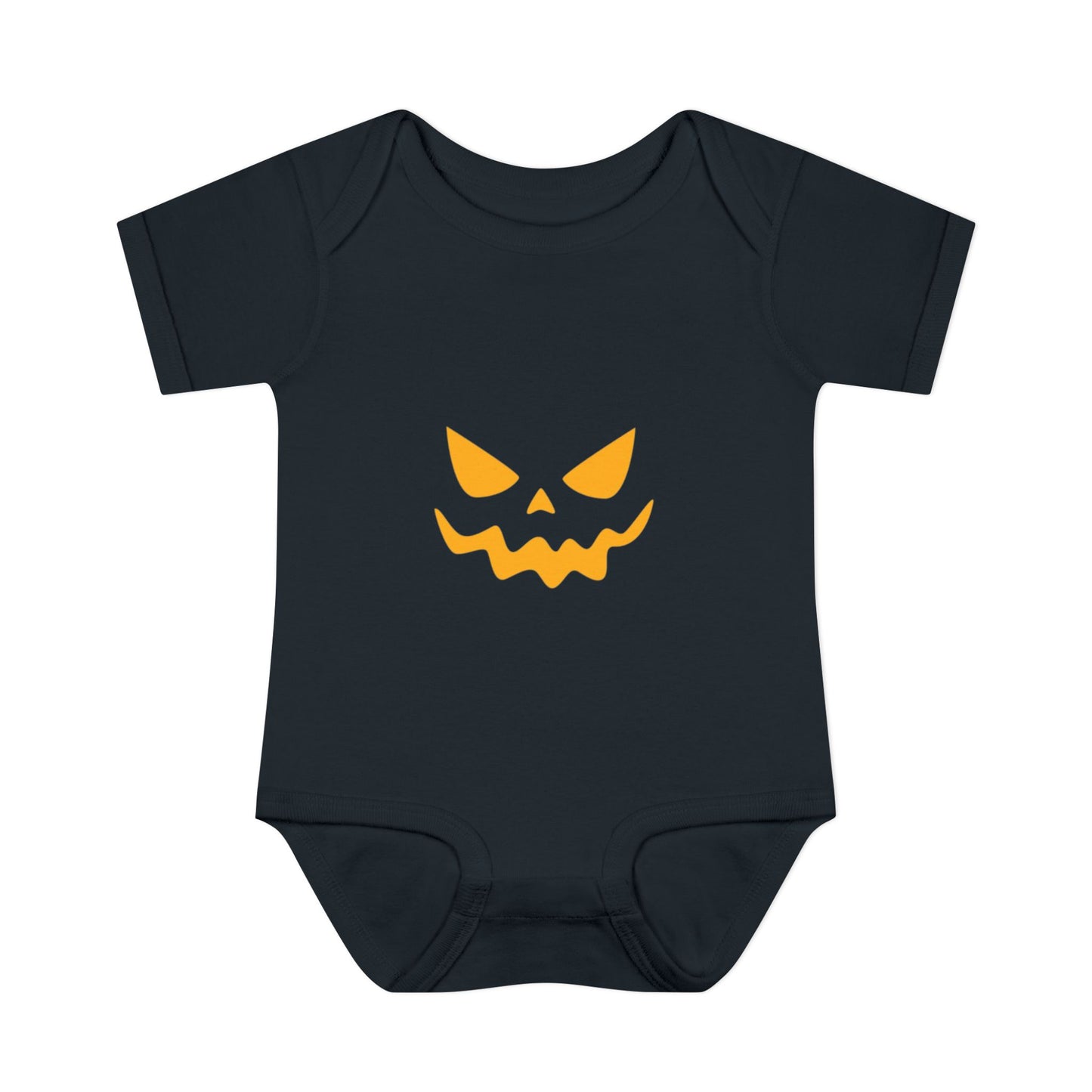 Halloween Graphic Infant Bodysuit (Orange)