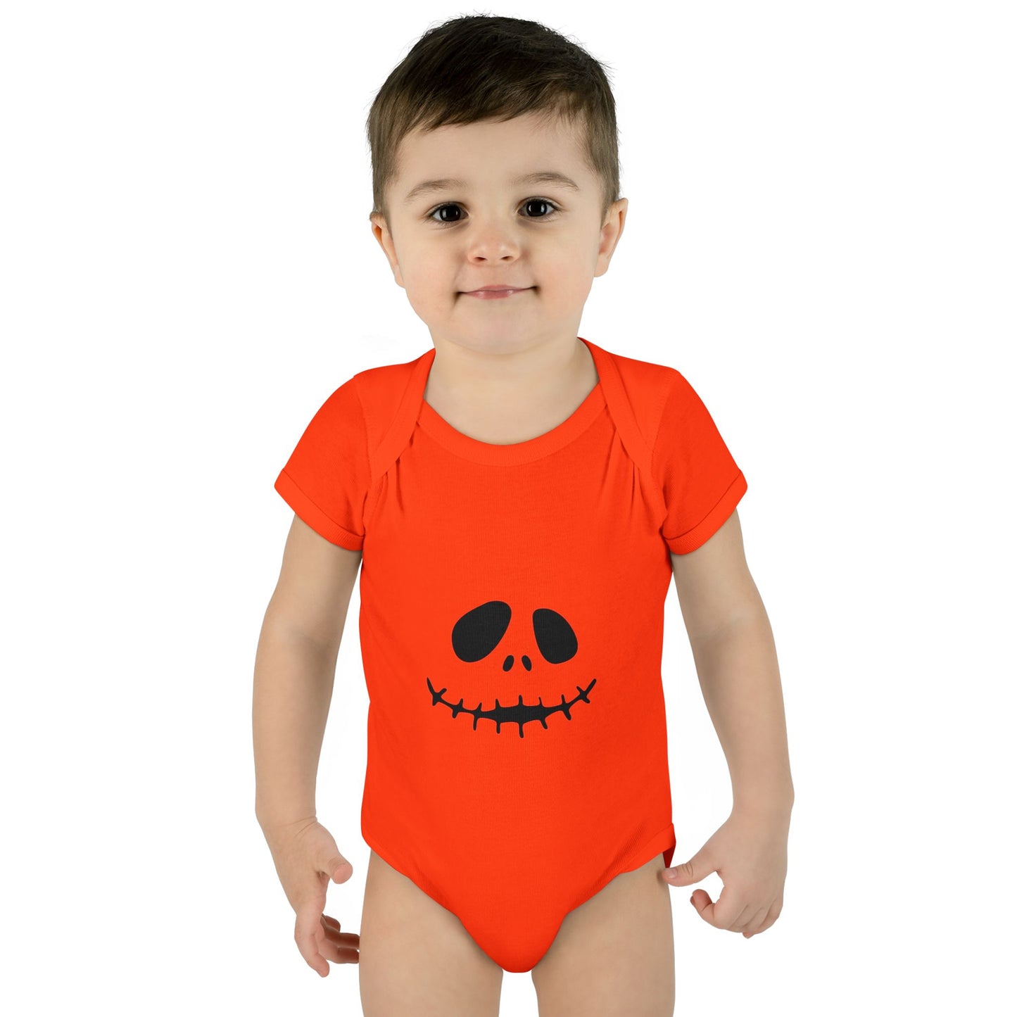 Jack Skellington Infant Bodysuit (Black)