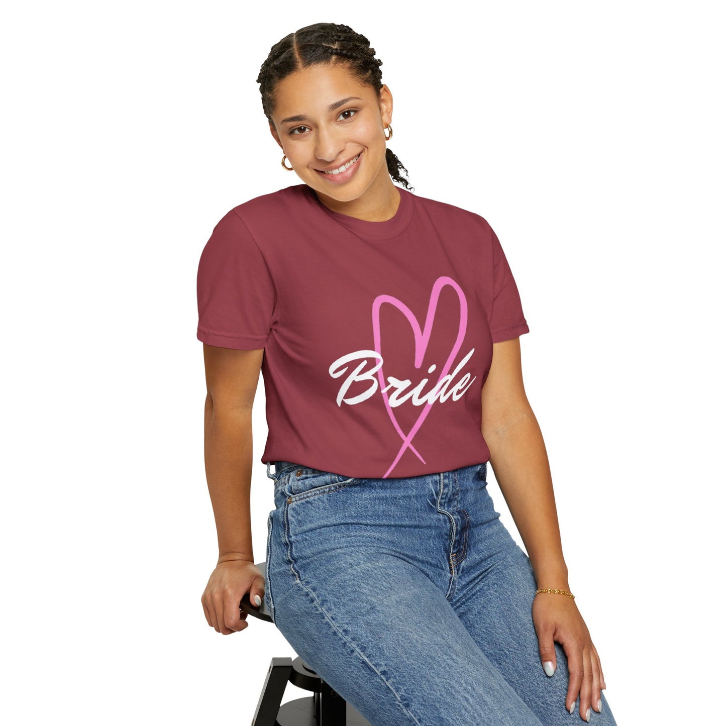 Cute Bride T-Shirt white text