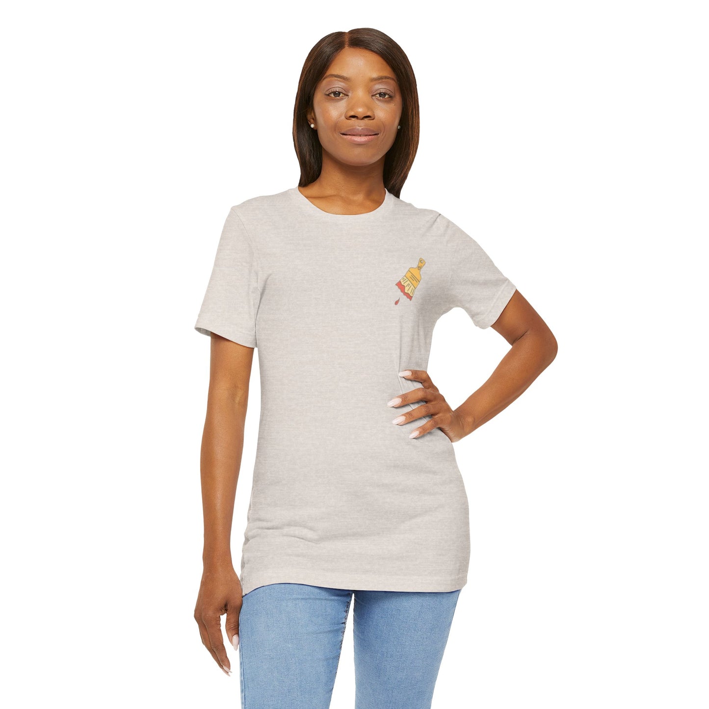 Pop Art Painbruch Tee