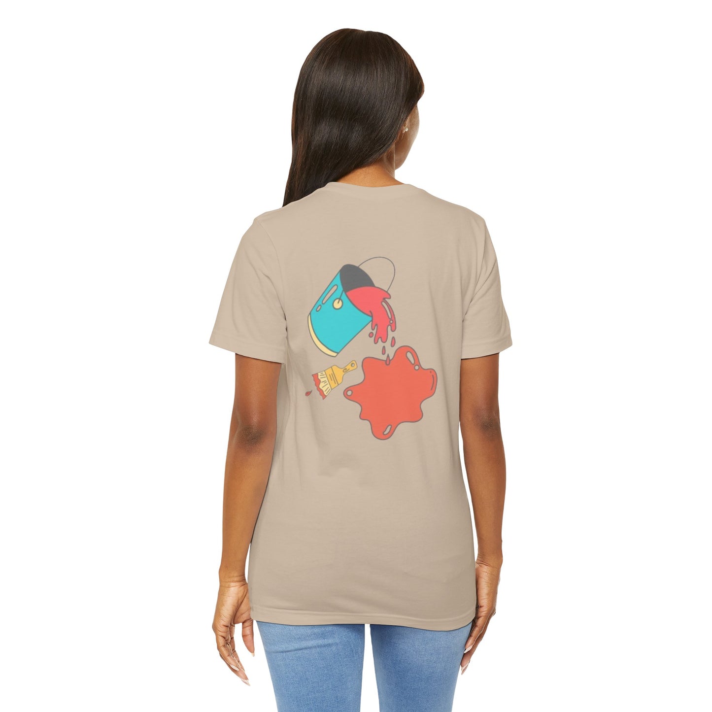 Pop Art Painbruch Tee