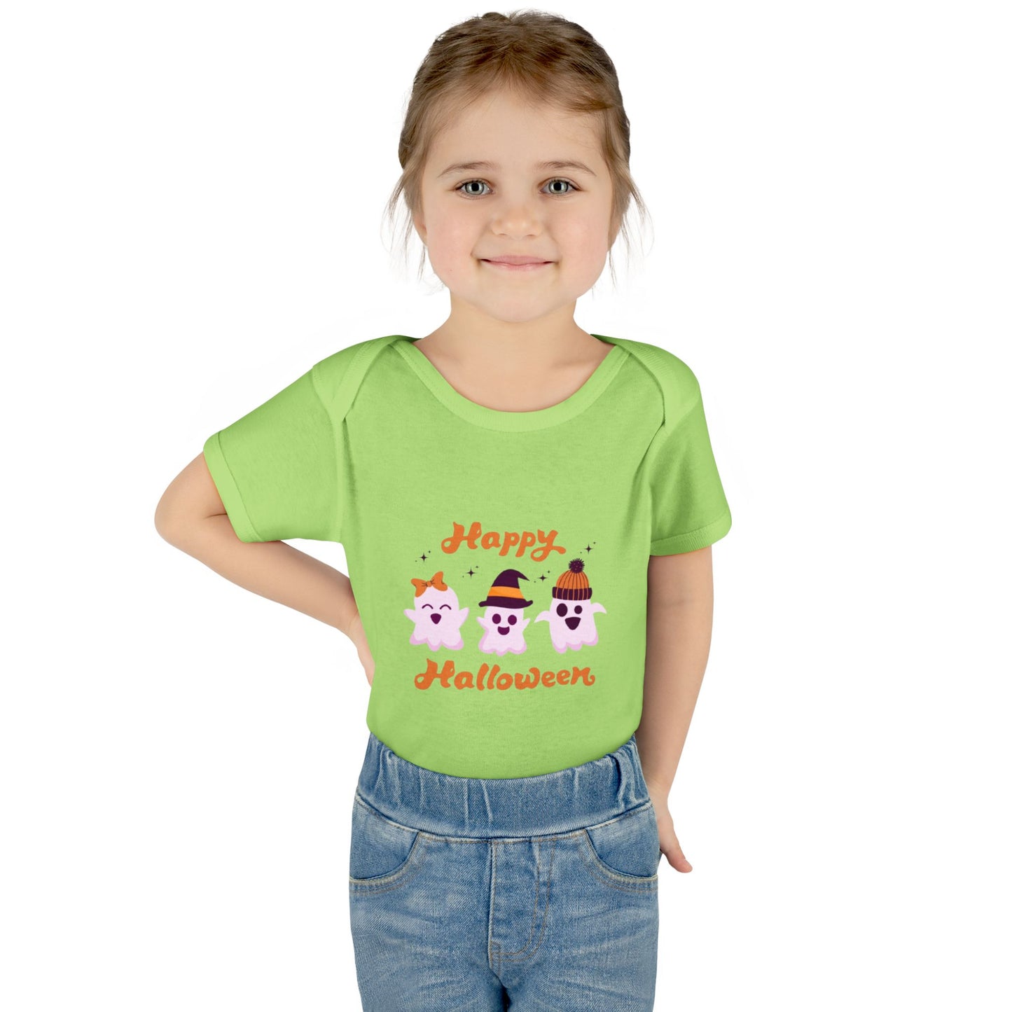 Infant Bodysuit Happy Halloween Design