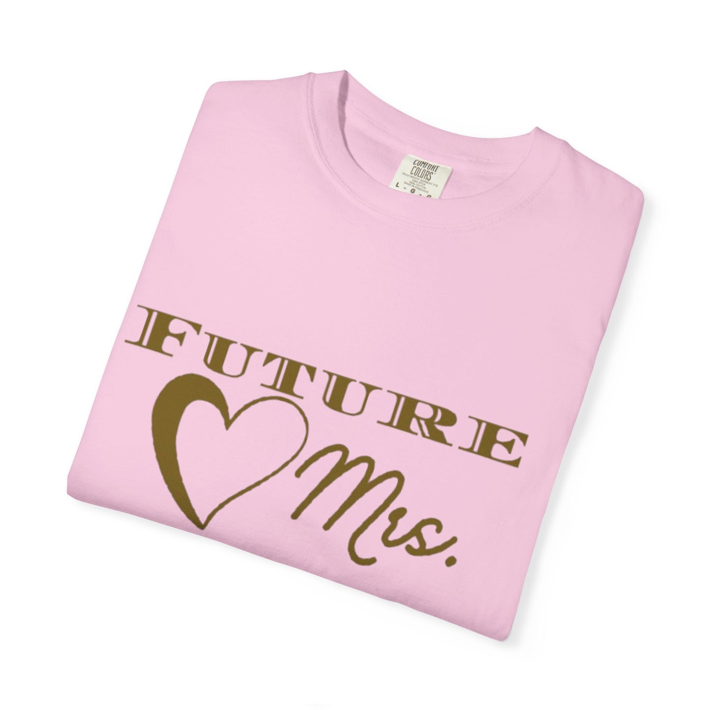 Future Mrs. Gold Text T-shirt