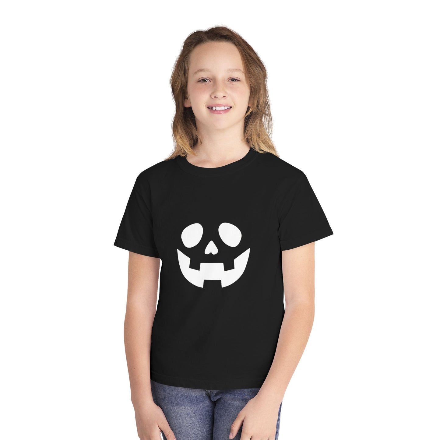 Spooky Halloween Youth Tee (White)
