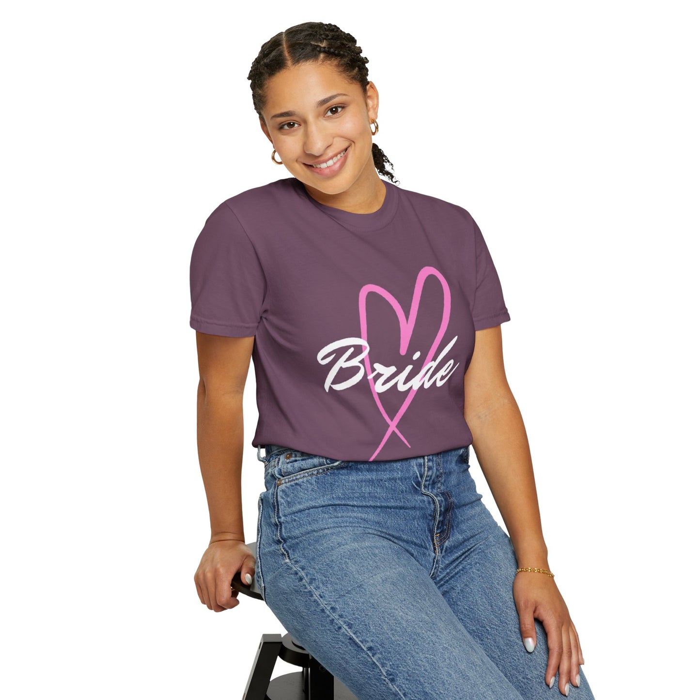 Cute Bride T-Shirt white text