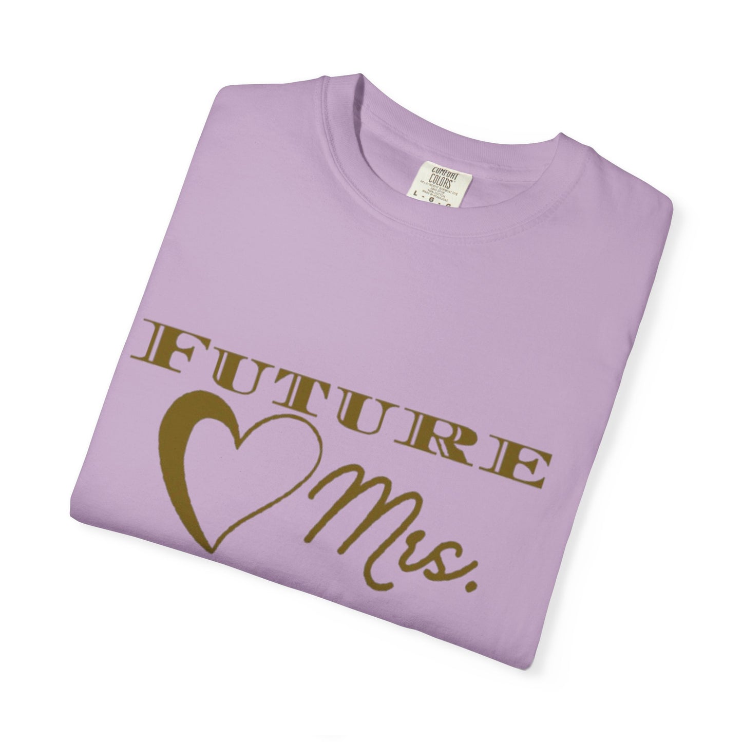 Future Mrs. Gold Text T-shirt
