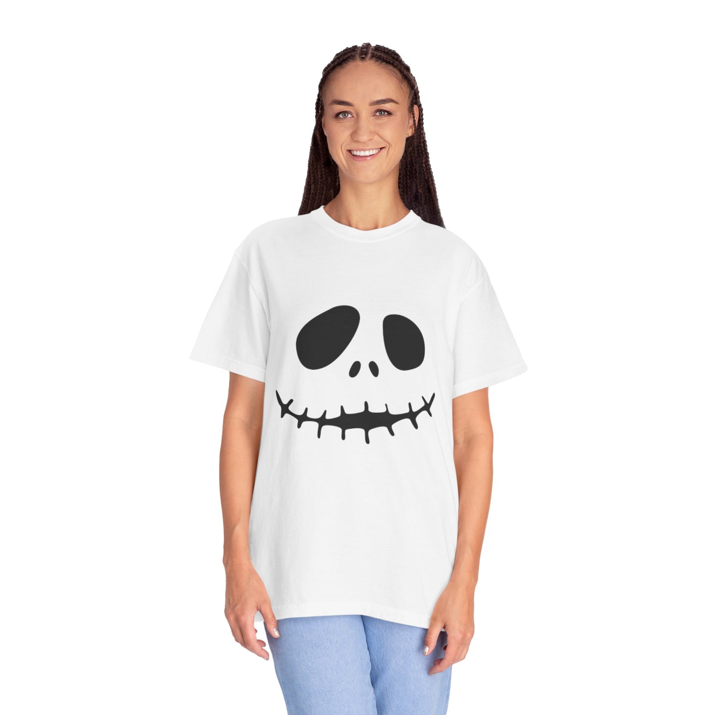 Skull Graphic Tee, Unisex Halloween T-Shirt