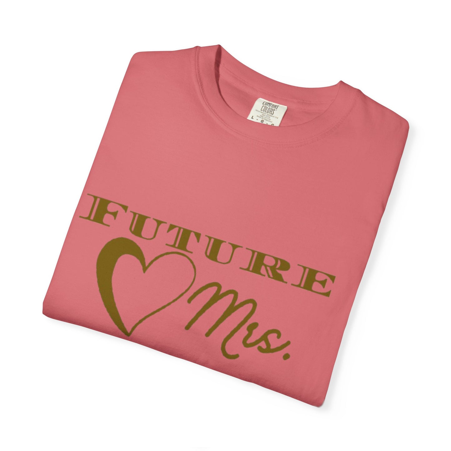 Future Mrs. Gold Text T-shirt