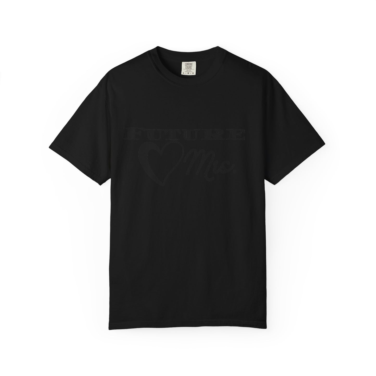 Future Mrs. Black Text T-shirt