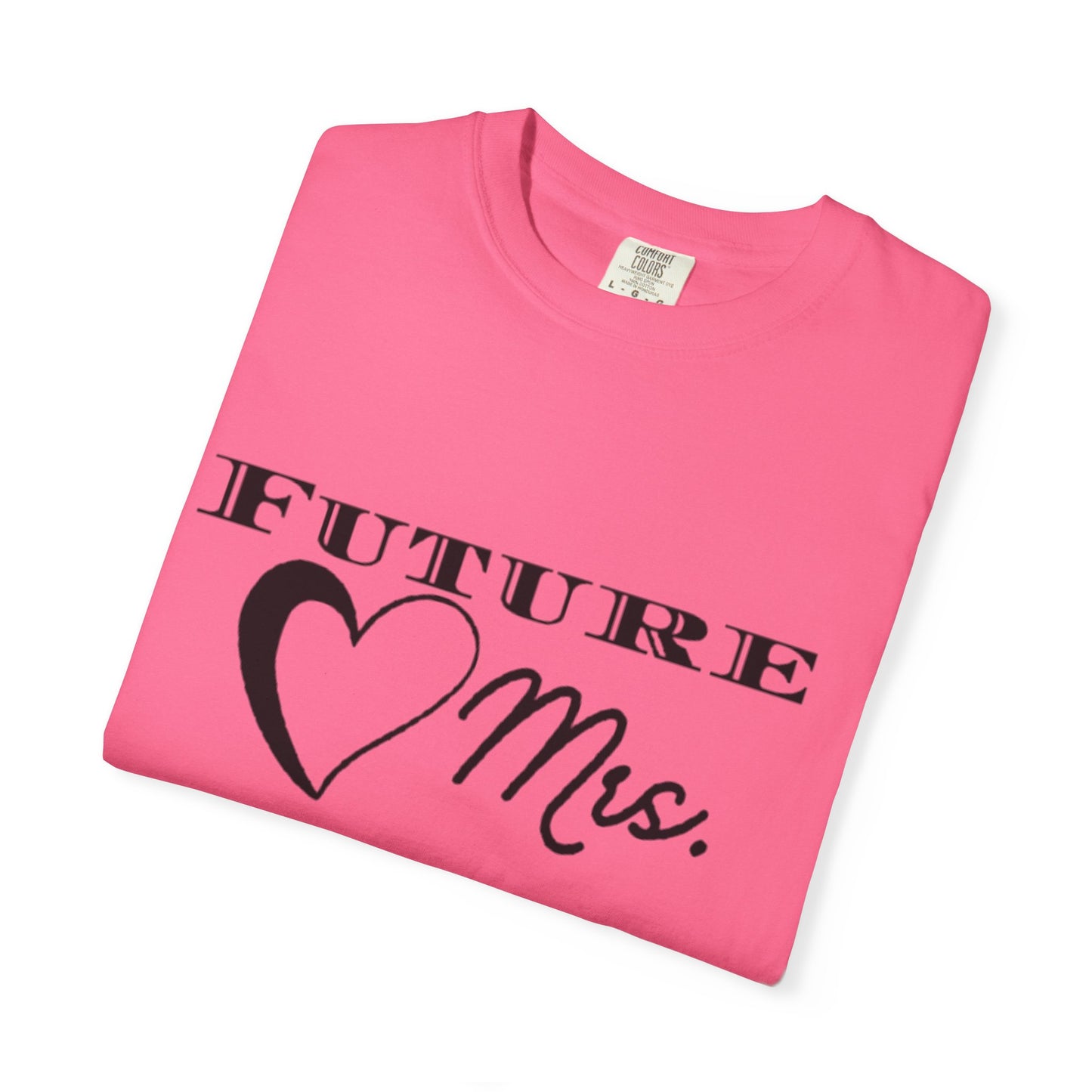 Future Mrs. Black Text T-shirt