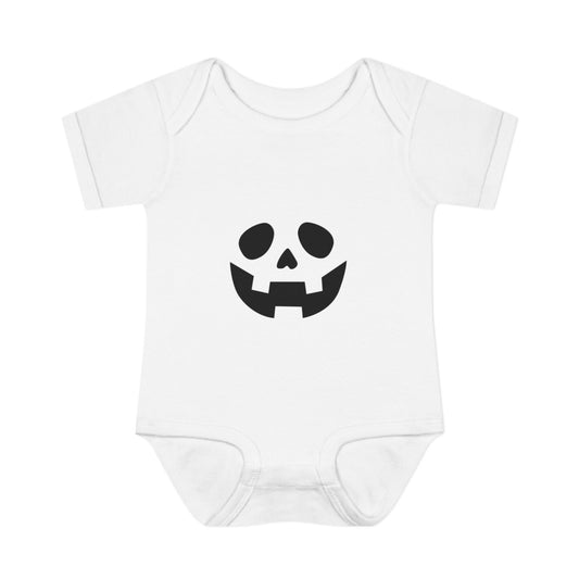 Spooky Halloween Infant Bodysuit (Black)