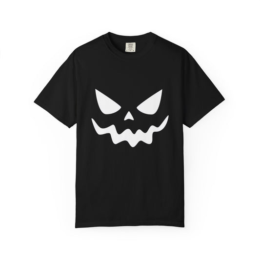 Halloween Skull Graphic T-Shirt, Unisex Halloween Tee, Spooky Season Apparel, Black T-Shirt, Casual Halloween Gift