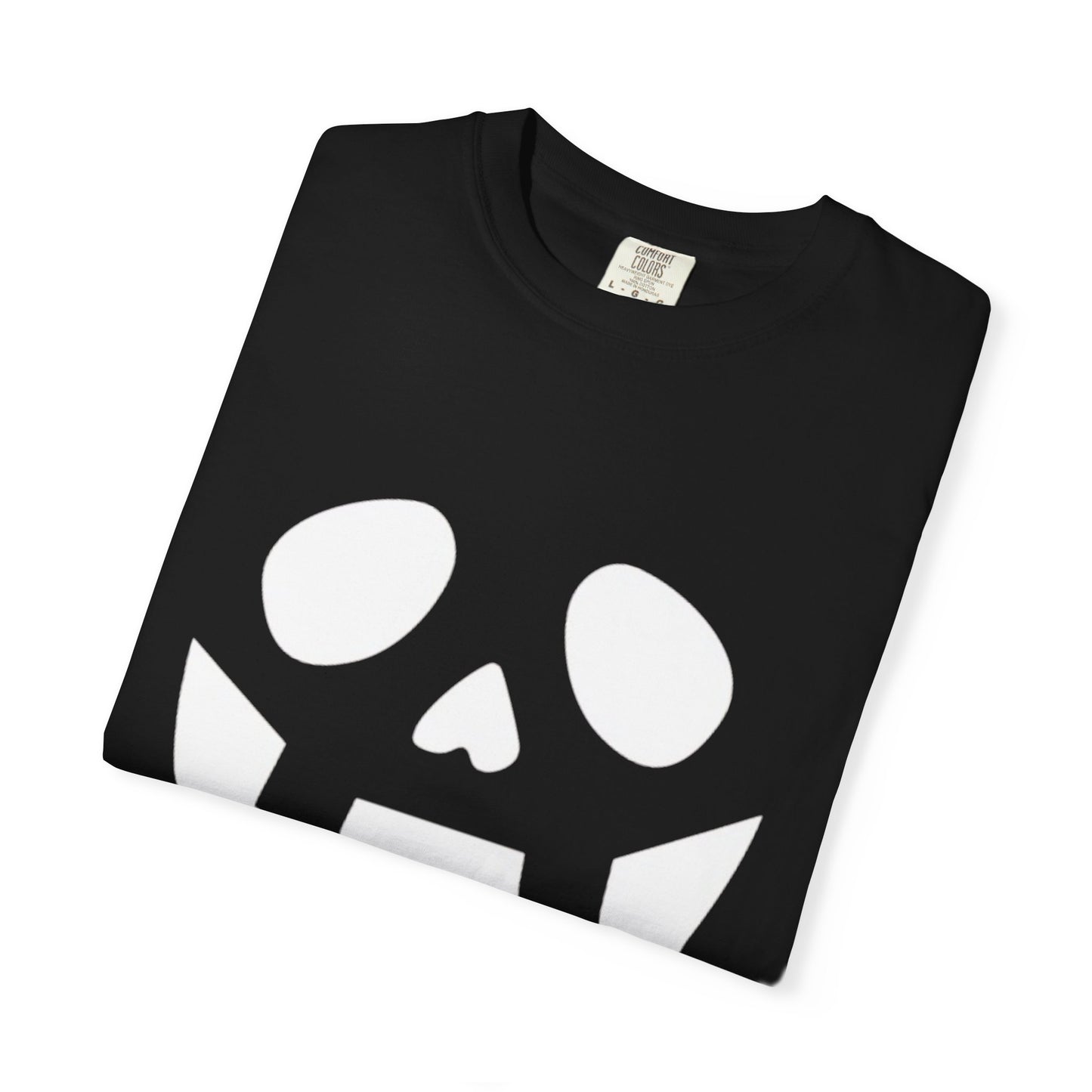 Halloween White Pumpkin Face Unisex T-Shirt