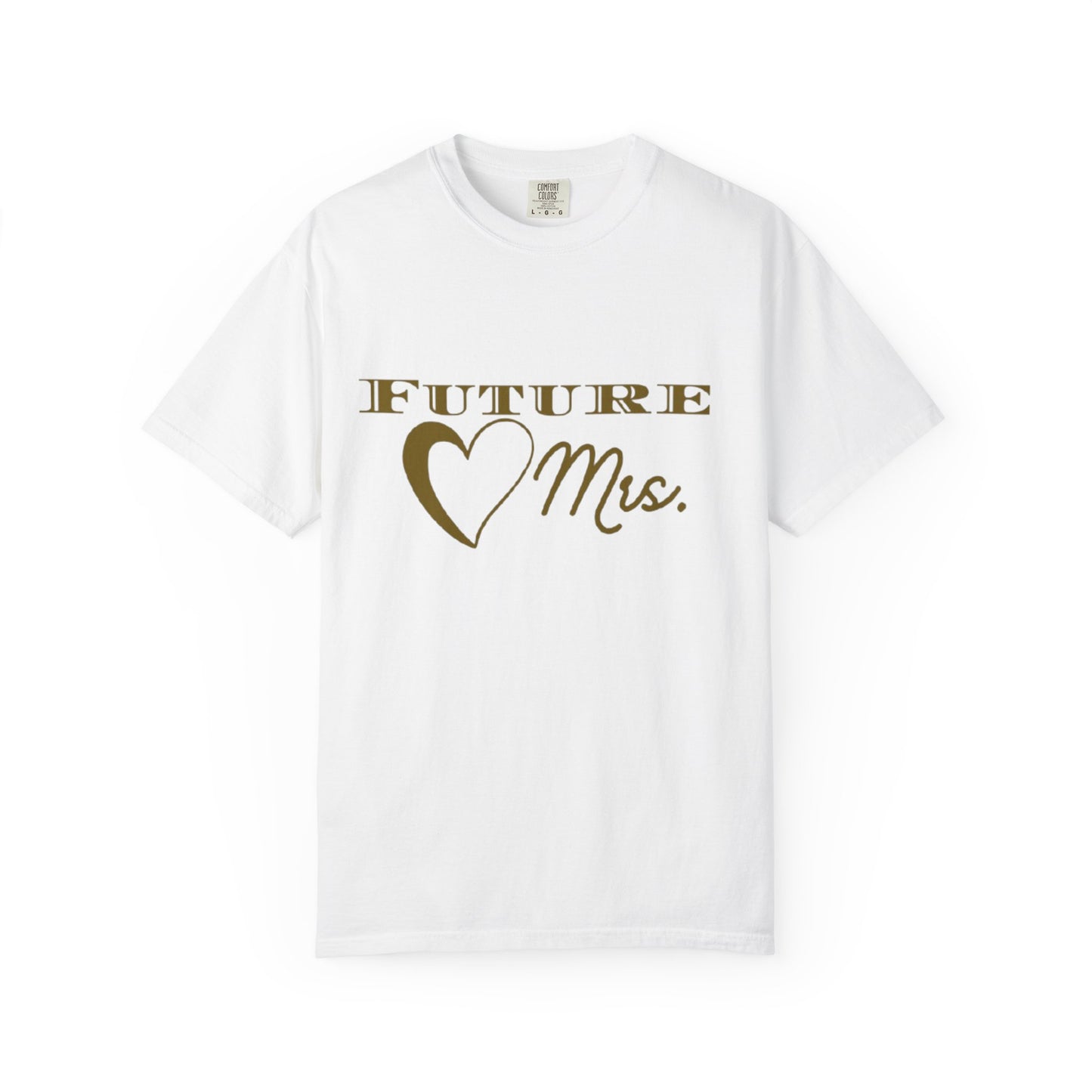 Future Mrs. Gold Text T-shirt