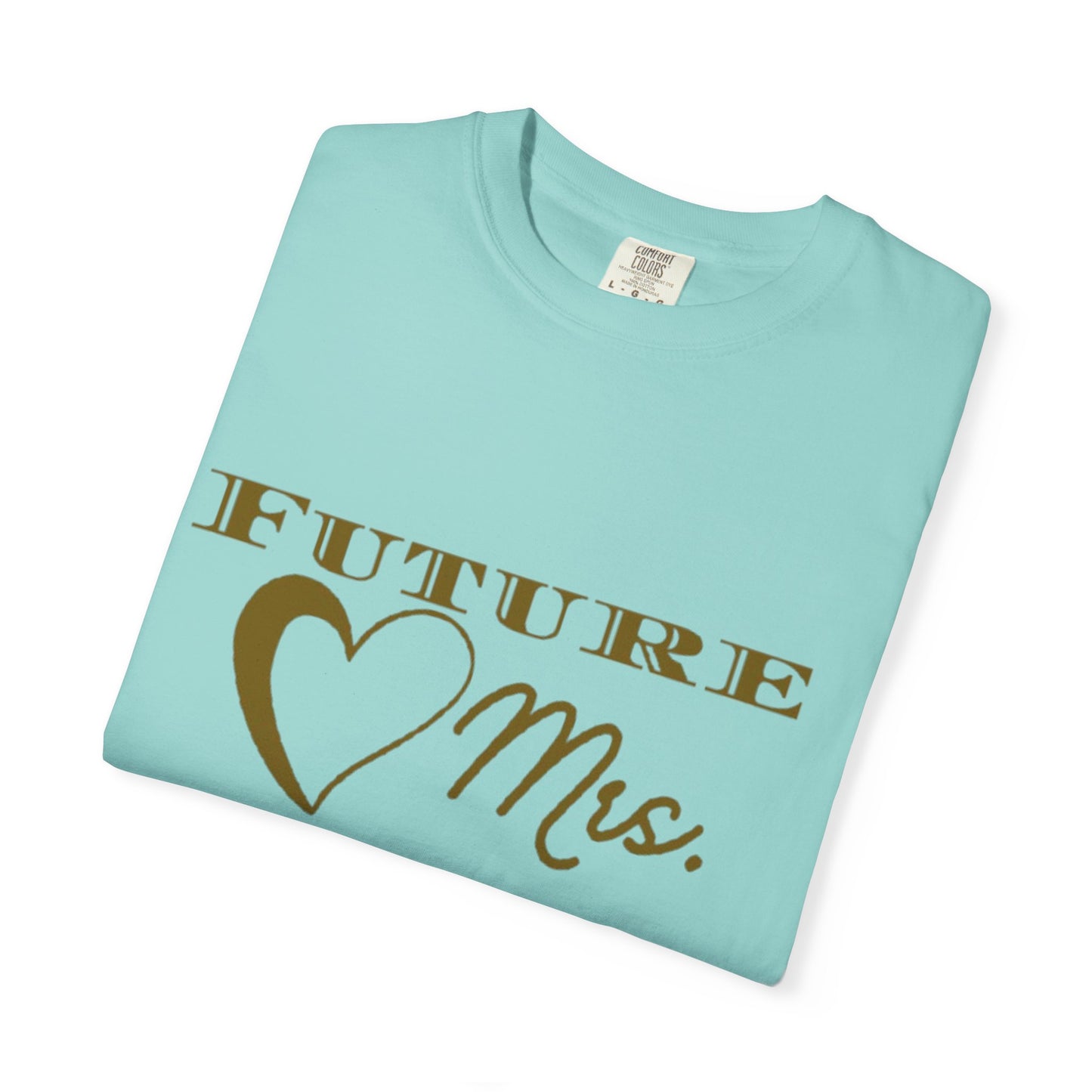 Future Mrs. Gold Text T-shirt