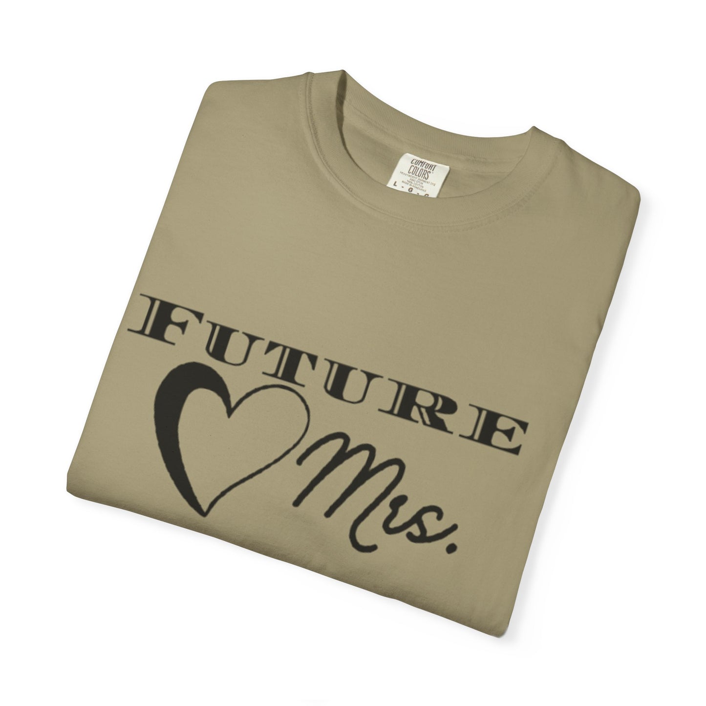 Future Mrs. Black Text T-shirt