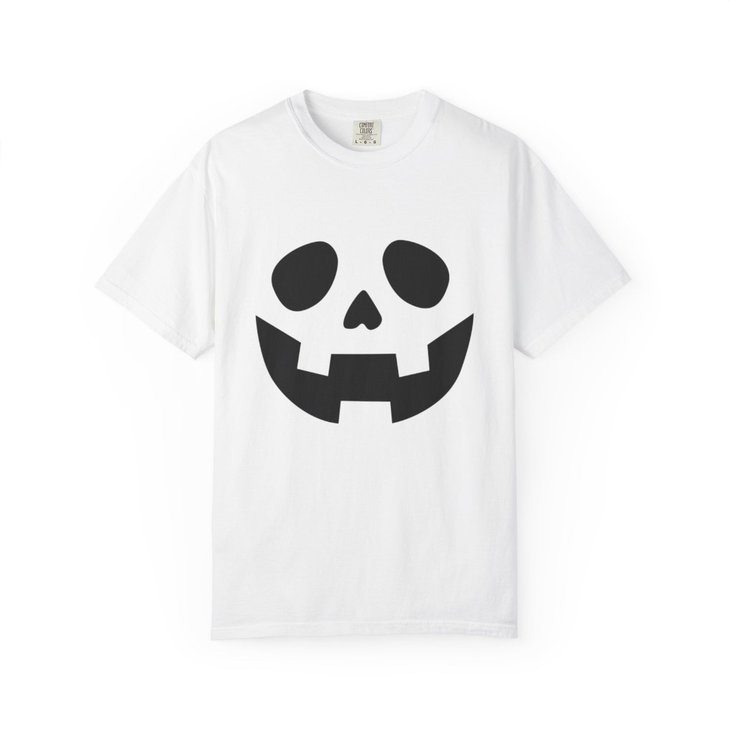 Halloween Black Pumpkin Face T-Shirt