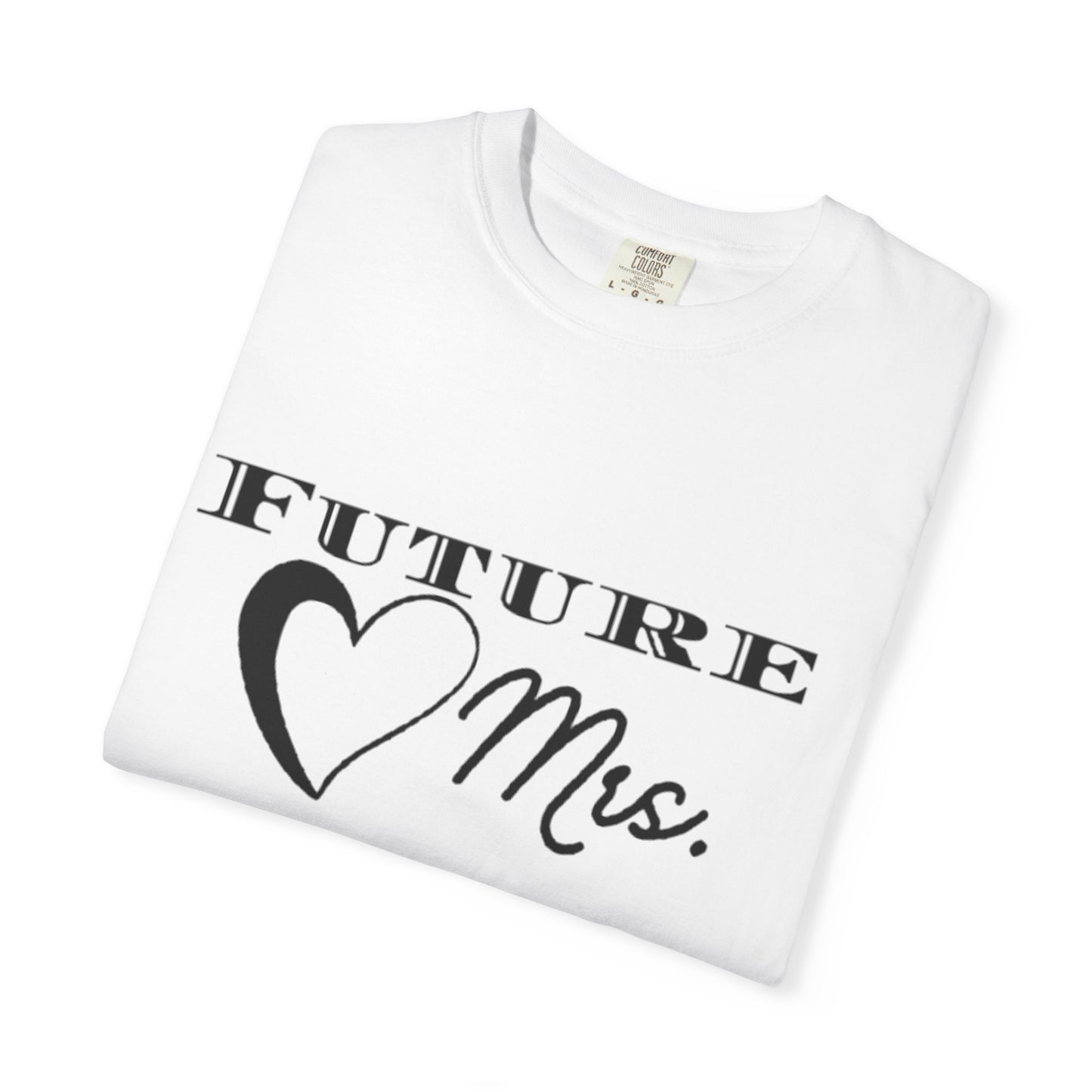 Future Mrs. Black Text T-shirt