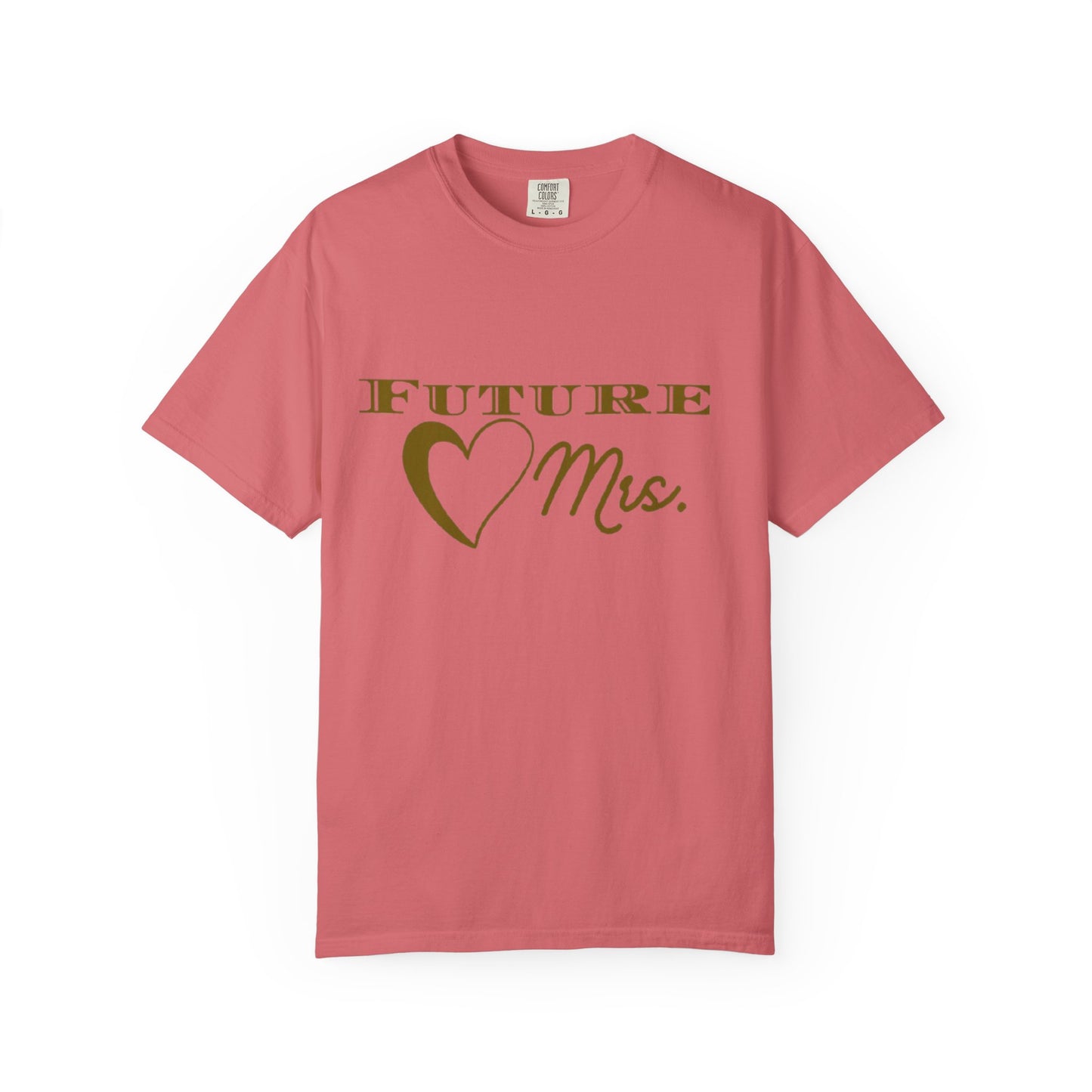 Future Mrs. Gold Text T-shirt